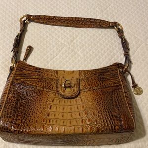 Brahmin brown shoulder bag.